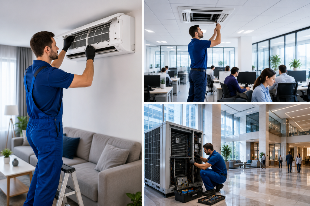 Home, Office & Residential and Commercial AC Repair